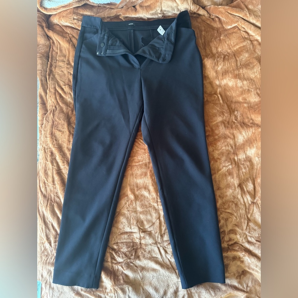 Express Editor Skinny Trousers -Black